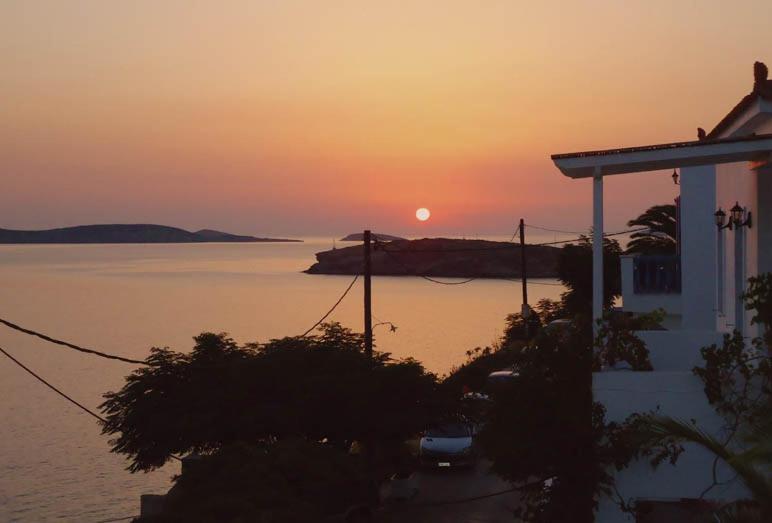 Villa Bonatsa Andros Home Bací Kültér fotó